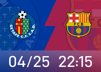 西甲前瞻：巴萨需获胜以加快夺冠，赫塔菲主场对巴萨5场不败